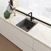Zlewozmywak wbudowywany Fragranit+ Maris MRG 610-39 FTL Łupkowy Szary / Czarny odpływ Franke 114.0737.999, kupic - zdjecie №2 - small