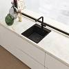 Zlewozmywak wbudowywany Fragranit+ Maris MRG 610-39 FTL Onyx / Czarny odpływ Franke 114.0740.846, kupic - zdjecie №2 - small