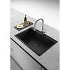 Zlewozmywak wbudowywany Fragranit+ Maris MRG 610-73 FTL Onyx / Czarny odpływ Franke 114.0740.844, kupic - zdjecie №2 - small