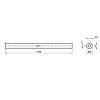 Synchronizator do prowadnic PO 1100mm Muller Profi Line 3D, zdjecie - zdjecie №4 - small