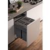 Kosz na śmieci CONCEPT 600/ wys. 496/ 2x8+2x29/ z prowadnicami Merivobox/ antracyt, kupic - zdjecie №2 - small