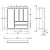 Organizacja OrgaTray 480, W=550 L=470, antracyt, Atira (9202836) Hettich, cena - zdjecie №5 - small