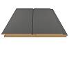 Panel ścienny AGT LB-2250 726 Ciemnoszary jedwab 2800х115х12mm, kupic - zdjecie №2 - small