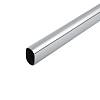 Ddrążek meblowy owalny Ferro Fiori M 11090 30х15, L=3000mm, chrom (m.b) - small