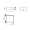 Organizer 145×145, Muller CREAM, nie drogie - zdjecie №3 - small