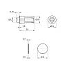 Zamek magnetyczny P2O Lock do Magnet antracyt, wpuszczany (9381336) Hettich 2.0, nie drogie - zdjecie №3 - small