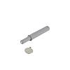 Mechanizm P2O Magnet szary, wpuszczany, krótki tłoczek (9375984) Hettich 2.0 - small
