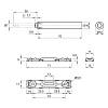 Mechanizm P2O PIN, szary, nakładany, długi tłoczek (9375904) Hettich 2.0, cena - zdjecie №5 - small