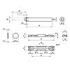 Mechanizm P2O Magnet szary, nakładany, długi tłoczek (9375981) Hettich 2.0, cena - zdjecie №5 - small