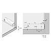 Mechanizm P2O Magnet, antracyt, nakładany, długi tłoczek (9375980) Hettich 2.0, zamowienie online - zdjecie №7 - small