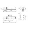 Mechanizm P2O Magnet antracytowy, nakładany, krótki skok (9375967) Hettich, zamowienie - zdjecie №6 - small