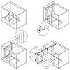 Corner Camellia NV 800мм grafit Muller, od producenta - zdjecie №8 - small