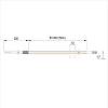 Taśma LED COB, 6,6 mm, 400 LEDs/m, 7W, 12V, IP20, światło dzienne, 4000К, zdjecie - zdjecie №4 - small