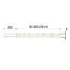 Taśma LED COB FREE CUT, 400 LEDs/m, 10W, 12V, IP20, światło zimne, 6000К, zdjecie - zdjecie №4 - small