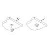 Lampa LED EYE, obrotowa, 1,2W, 12V, 3000K, aluminium, zamowienie - zdjecie №6 - small