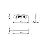Lamela 47х15х4 mm, drewniana, rozm. 0, Lamello, cena od producenta - zdjecie №9 - small