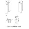 Uchwyt Cosma M 597 L=2900mm  czarny (m.b.), cena - zdjecie №5 - small