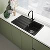 Bateria kuchenna do wody filtrowanej Lina Clear Water 2.0 J Czarny Mat Franke 120.0730.807, cena - zdjecie №5 - small