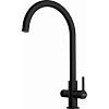 Bateria kuchenna do wody filtrowanej Lina Clear Water 2.0 J Czarny Mat Franke 120.0730.807 - small