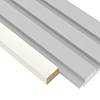 Zaślepka panelu AGT LB-3771-А 3082 Biały PE 2800х35х18mm - small