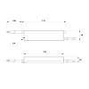 Zasilacz do LED, 200 W, 12 V, IP67, metalowa obudowa, Lumine Profi line, kupic - zdjecie №2 - small
