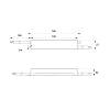 Zasilacz do LED, 100 W, 24 V, IP67, metalowa obudowa, Lumine Profi line, kupic - zdjecie №2 - small