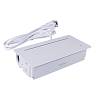 Gniazdo wpuszczane w blat Lumine SPACE 2xgniazda, 2xUSB A+C (30W), białe NEW - small