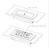 Wbudowany panel z gniazdkami Lumine SPACE: 2 gniazdka, 2 porty USB A+C (30 W), czarny, zamowienie online - zdjecie №7 - small