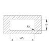 Wbudowany panel z gniazdkami Lumine SPACE: 2 gniazdka, 2 porty USB A+C (30 W), czarny, cena od producenta - zdjecie №9 - small