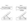 Mechanism for lifting a double bed, left side, without shock absorber, nie drogie - zdjecie №3 - small