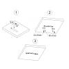 Gniazdo USB owalne Lumine PULSE, 2xUSB A+C(30W), czarne, zamowienie online - zdjecie №7 - small