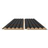Panel ścienny AGT LB-6500 310 Czarny 2800х170х18mm - small
