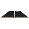 Panel ścienny AGT LB-6500 723 Czarny Jedwab 2800х170х18mm - small