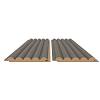 Panel ścienny AGT LB-6500  740 Szary beż 2800х170х18mm - small
