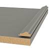 Profil dekoracyjny MDF AGT MP-1100 728 Szary Jedwab Soft Touch 2800х30х12mm (opak.20 szt) - small