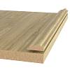 Profil dekoracyjny MDF AGT MP-1100 397 Dąb Prawdziwy Matowy 2800х30х12mm (opak.20 szt) - small