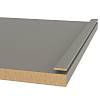 Profil dekoracyjny MDF AGT MP-1115 728 Szary Jedwab Soft Touch 2800х18х3mm (opak.88 szt) - small