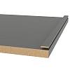Profil dekoracyjny MDF AGT MP-1115 726 Ciemno-Szary Jedwab 2800х18х3mm (opak.88 szt) - small