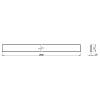 Profil dekoracyjny MDF AGT MP-1115 397 Dąb Prawdziwy Matowy 2800х18х3mm (opak.88 szt), kupic - zdjecie №2 - small