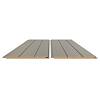 Profil dekoracyjny MDF AGT MP-7057 728 Szary Jedwab Soft Touch 2800х168х8mm (opak.6 szt) - small