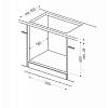 Kuchnia do zabudowy CES38319B INTEGRA AMICA, nie drogie - zdjecie №3 - small