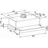 Okap teleskopowy 60cm OТP6233I AMICA, od producenta - zdjecie №8 - small