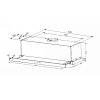 Okap teleskopowy 90cm OTP9651BG AMICA, kupic - zdjecie №2 - small