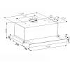 Okap teleskopowy 60cm OTP6243BG AMICA, kupic - zdjecie №2 - small