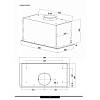 Okap podszafkowy 60CM OMP6555BG AMICA, cena - zdjecie №5 - small
