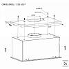 Okap podszafkowy 60CM OMP6554BG AMICA,  - zdjecie №13 - small