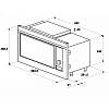 Mikrofala do zabudowy AMGB20E2GB AMICA, od producenta - zdjecie №8 - small