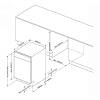 Zmywarka do zabudowy panel zintegrowany 45CM DIM44D6EBQSTUDIO AMICA,  - zdjecie №17 - small