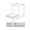 Zmywarka wolnostojąca 60CM DFM62C7TOQID INOX AMICA,  - zdjecie №15 - small
