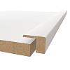 Profil dekoracyjny MDF AGT MP-1041 3082 Biały PE 2800х30х22mm (opak. 16szt) - small